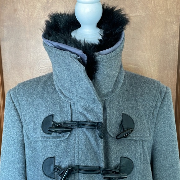 Cozy Gray Wool Jacket by Express - Picture 7 of 17